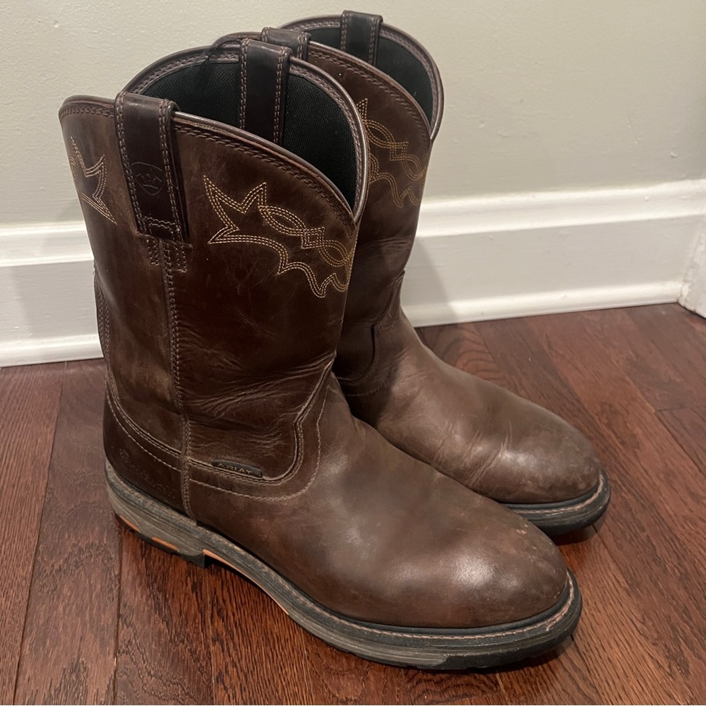 Ariat Men's Brown Leather Western Boots